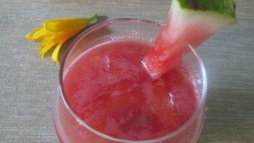 Рецепт арбузна-апельсинового смузи