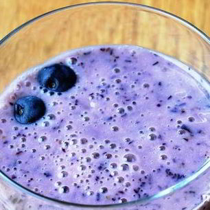 Рецепт Бананова-черничного Смузи