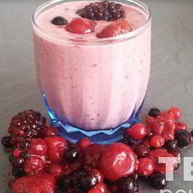 Рецепт Бананова-ягодного смузи