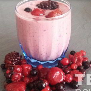 Рецепт Бананова-ягодного смузи