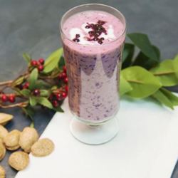 Рецепт Черничного смузи с финиками