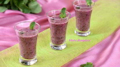 Рецепт Черничного смузи