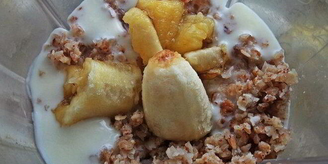 Рецепт гречневого смузи