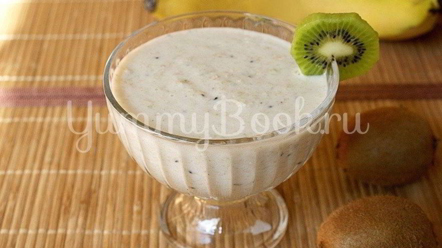 Рецепт овсяного смузи с фруктами