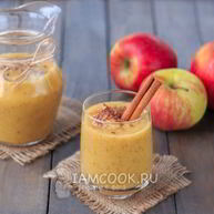 Рецепт Смузей из банана и яблок с апельсиновым соком