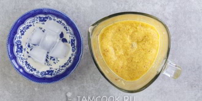 Рецепт смузей из банана и яблок с апельсиновым соком