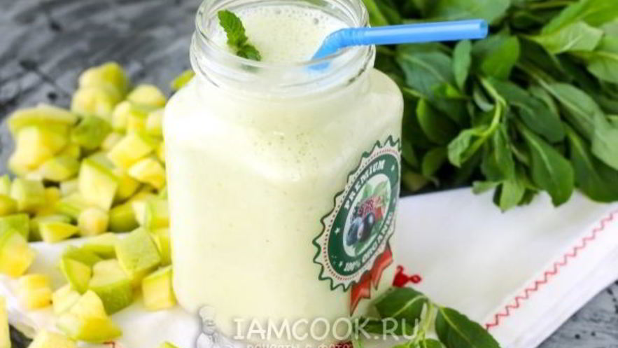Рецепт смузей из кабачков