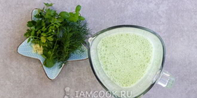 Рецепт смузей из огурца и кефира