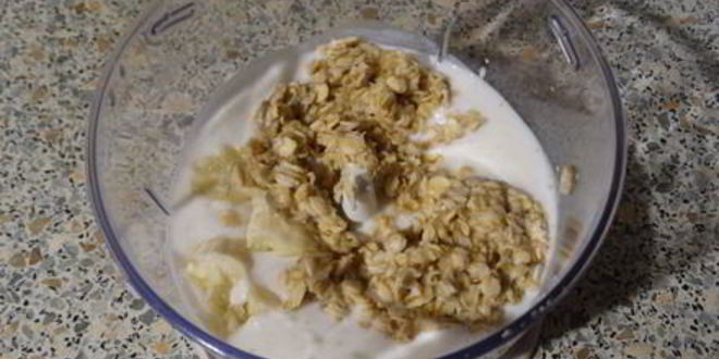 Рецепт смузей из овсянки и банана