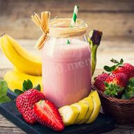 Рецепт Смузей клубника банан