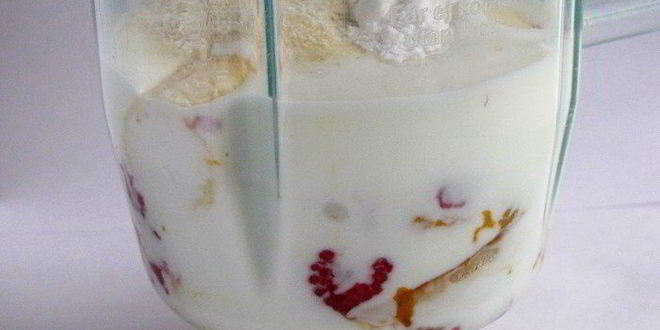 Рецепт смузей с тыквой и малиной