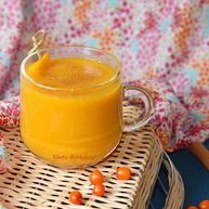 Рецепт Солнечного смузи с тыквой и облепихой