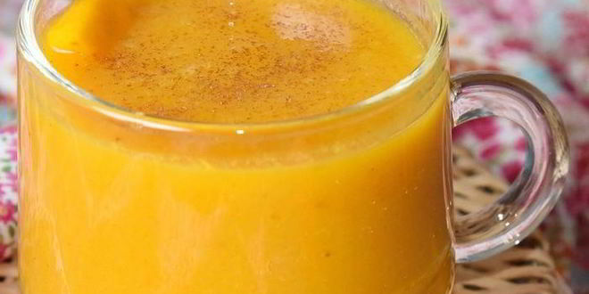 Рецепт солнечного смузи с тыквой и облепихой