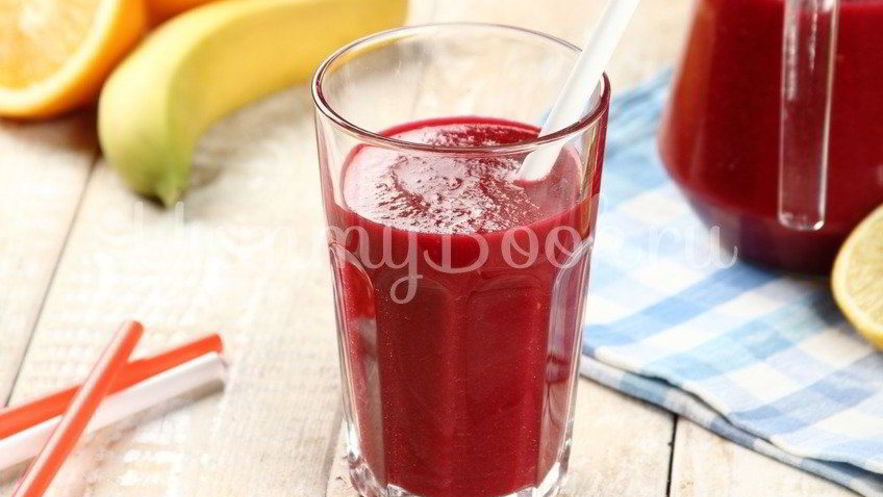 Рецепт свекольного смузи с яблоками