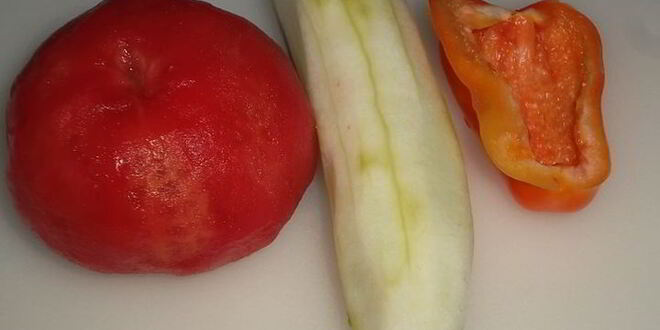 Рецепт томатна-огуречного смузи с петрушкой