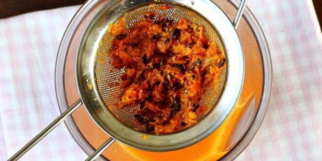 Рецепт тыквенного смузи с облепихой и бананом