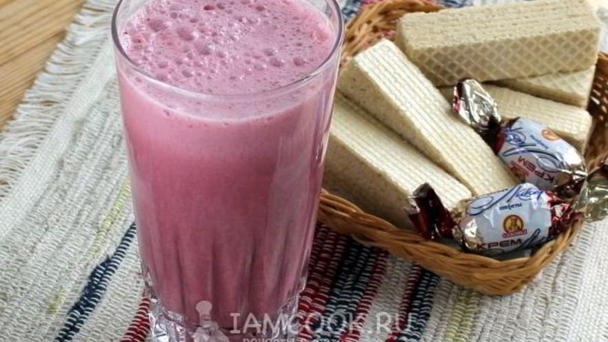 Рецепт соевого коктейля с ягодами