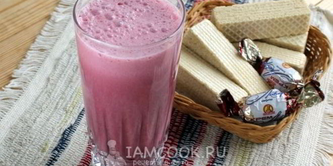 Рецепт соевого коктейля с ягодами