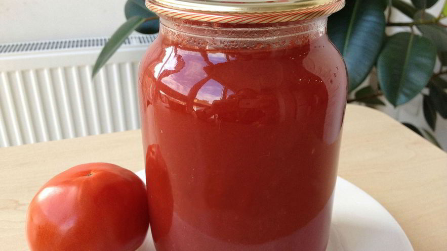 Рецепт томатного сока