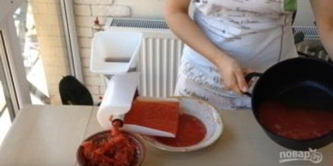 Рецепт томатного сока