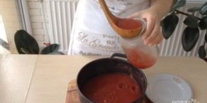 Рецепт томатного сока