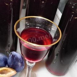 Рецепт Вина из сливы с косточками