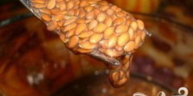 Рецепт зеленого витаминного напитка с семенами льна