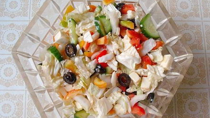 Рецепт греческого салата на новый год