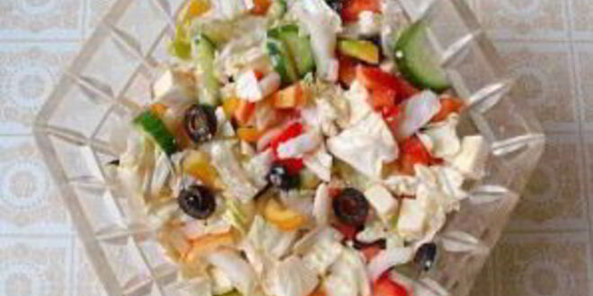 Рецепт греческого салата на новый год