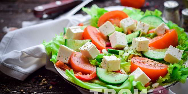 Рецепт греческого салата с фетаксой