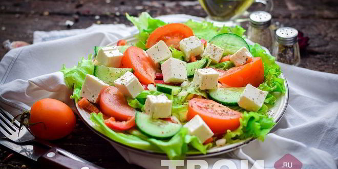 Рецепт греческого салата с фетаксой