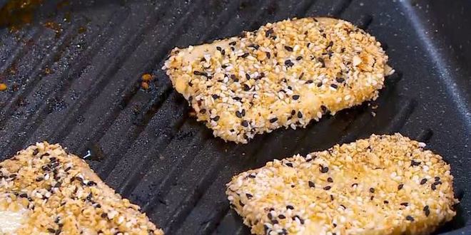 Рецепт греческого салата с жареным сулугуни