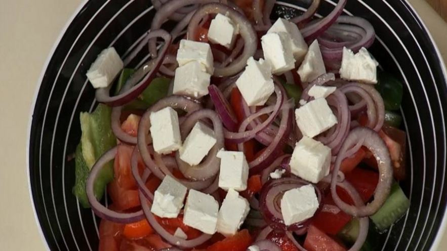 Рецепт легкого греческого салата