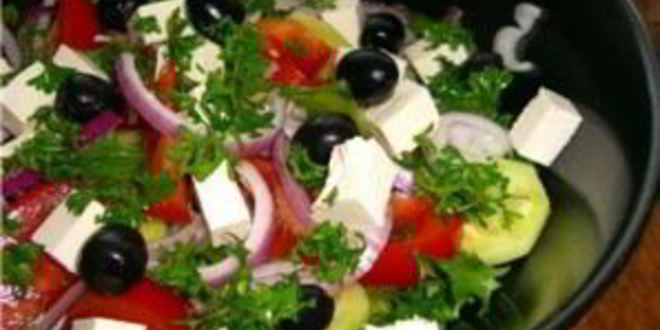 Рецепт простого греческого салата