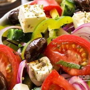 Рецепт Салата Греческого классического простого