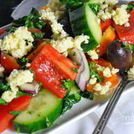 Рецепт Салата Греческого классического с брынзой