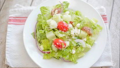 Рецепт Салата Греческого простого