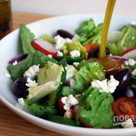 Рецепт Салата Греческого с редиской