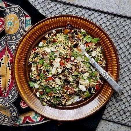 Рецепт Салата из пророщенной гречки