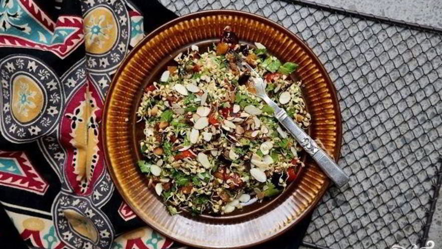 Рецепт салата из пророщенной гречки