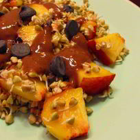 Салат с пророщенной гречкой