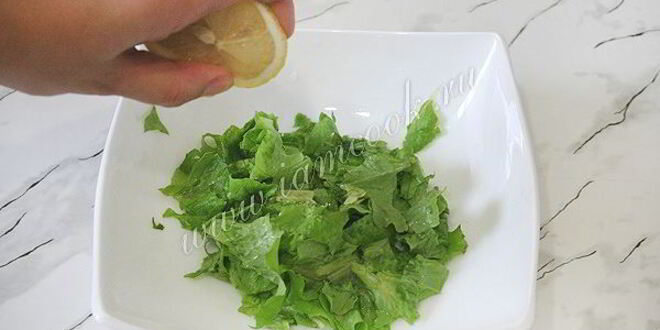 Рецепт салата зеленого греческого с брынзой