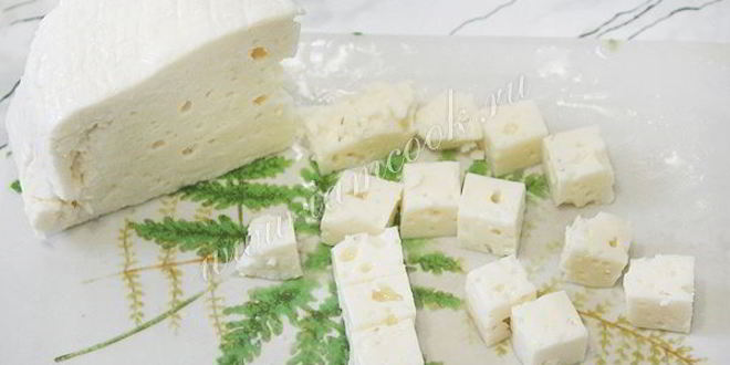 Рецепт салата зеленого греческого с брынзой