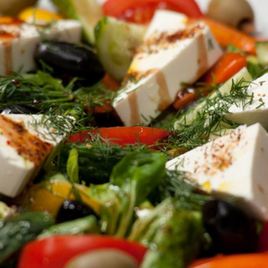 Рецепт Солнечного греческого салата