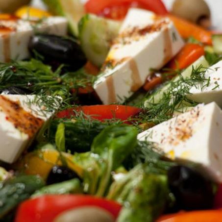 Рецепт Солнечного греческого салата