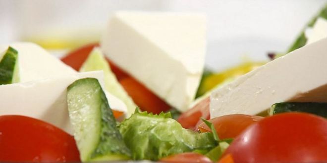 Рецепт солнечного греческого салата