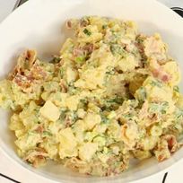 Картофельный салат с беконом