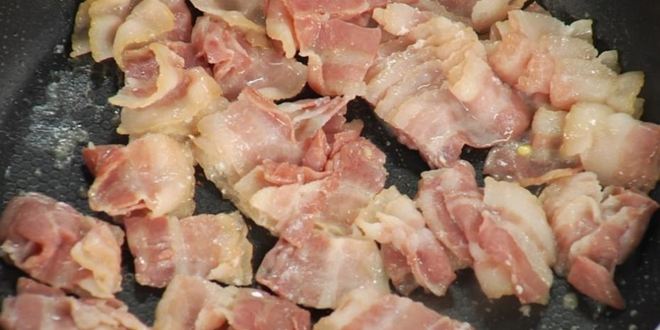 Рецепт картофельного салата с беконом