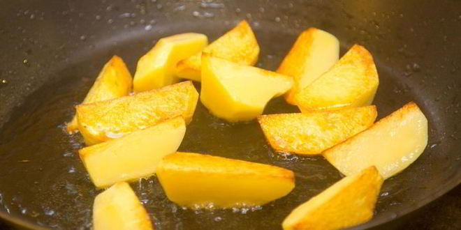 Рецепт картофельного салата с говядиной