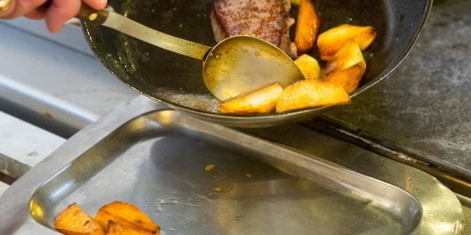 Рецепт картофельного салата с говядиной